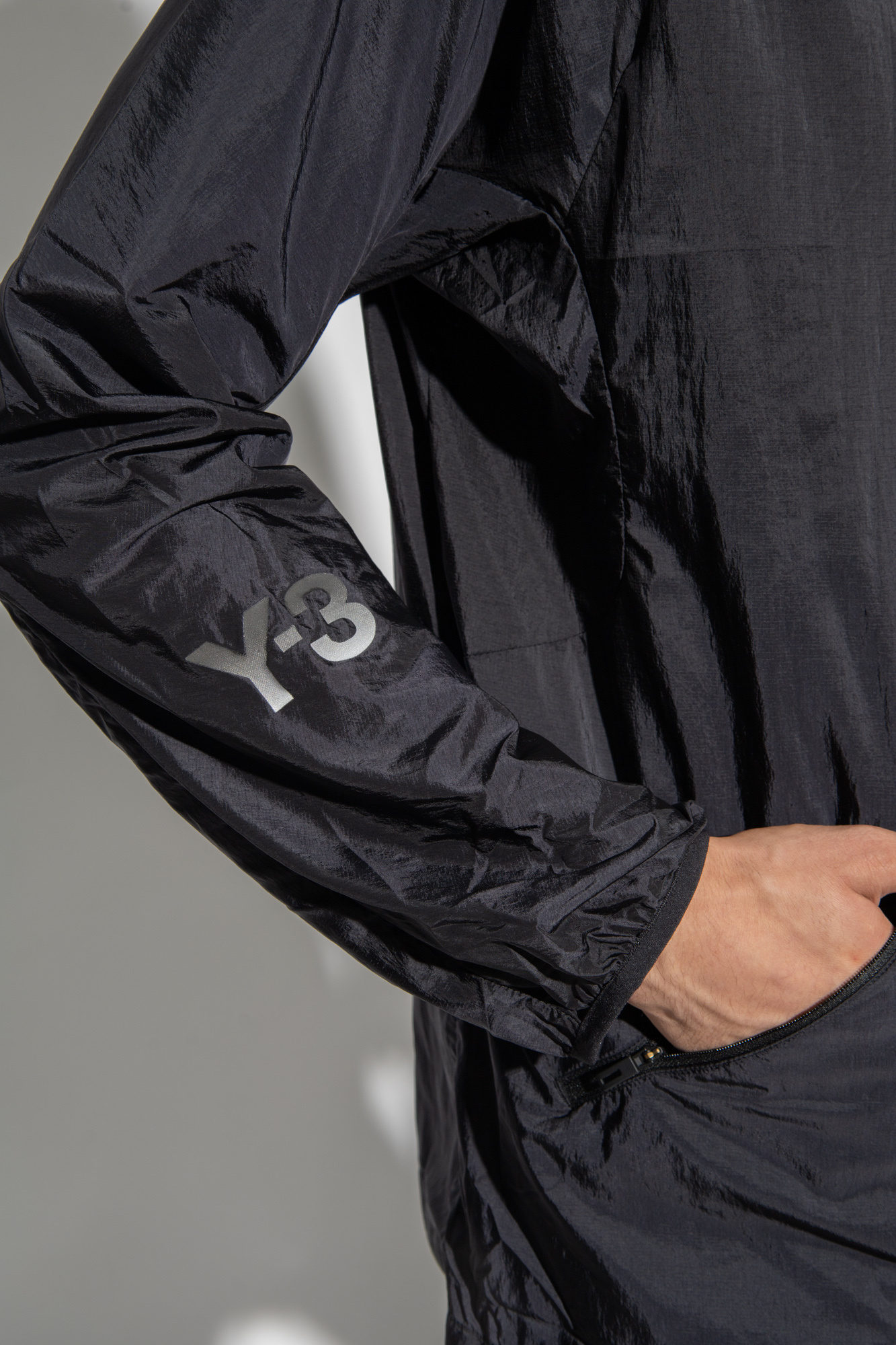 Y-3 Yohji Yamamoto Jacket with logo | Men's Clothing | Vitkac